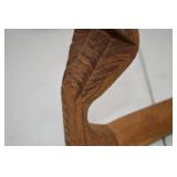 Hand-Carved Articulated Wooden Cobra Figurine