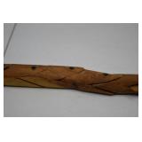 Hand-Carved Articulated Wooden Cobra Figurine