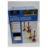 EastPoint 2-in-1 Lawn Darts and Bocce Combo Set