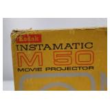 Kodak Instamatic M50 Movie Projector with Box and Manual
