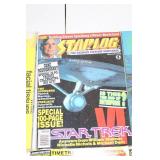 Star Trek Magazine and Book Lot - Official Fan Club, Files, Chronology