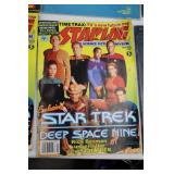 Star Trek Magazine and Book Lot - Official Fan Club, Files, Chronology