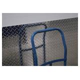 Blue Steel Hand Truck Dolly with 2 Wheels