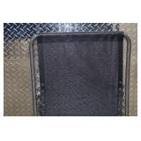 Black Mesh Zero Gravity Outdoor Recliner Chair