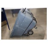 Uline Heavy-Duty Tilt Truck Utility Cart with Steel Frame