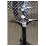 Pair of Heavy Cast Iron Bistro Table Bases