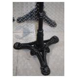 Pair of Heavy Cast Iron Bistro Table Bases