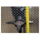 Pair of Heavy Cast Iron Bistro Table Bases