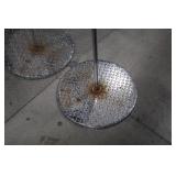 Chrome Round Retail Clothing Rack, 56 in Tall