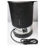 Candle Making Kit Lot: Wax Melting Furnace, Soy Wax, Wicks & Red Glass Jars