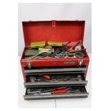 Hand Tool Lot with Craftsman Toolbox, Sockets and Assorted Tools