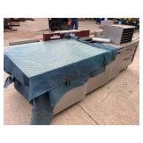 Wasserstrom Cold Prep Table With Decorative Glass Dividider