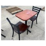 Dinner Table Set For 2