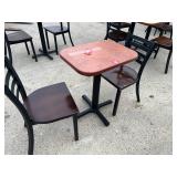 Dinner Table Set For 2