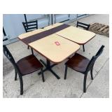 Pair of Dinner Tables & Chairs- Rectangle