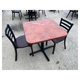 Square Dinner Table Set