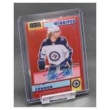 2022-23 O-Pee-Chee Platinum Autographed Card Featuring "Kyle Connor"
