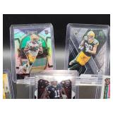 (5) Assorted NFL Green Bay Packers Rookie Cards