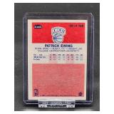 Vintage 1986-87 Fleer Basketball New York Nicks HOF Great "Patrick Ewing" Rookie Card #32