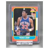 Vintage 1986-87 Fleer Basketball New York Nicks HOF Great "Patrick Ewing" Rookie Card #32