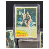 (12) Assorted Vintage 1981- 82 Topps Basketball HOF Player Cards