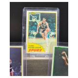 (12) Assorted Vintage 1981- 82 Topps Basketball HOF Player Cards