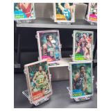 (100) Assorted Vintage 1981- 82 Topps Basketball Cards in (10) Plastic Holders