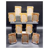 (100) Assorted Vintage 1981- 82 Topps Basketball Cards in (10) Plastic Holders