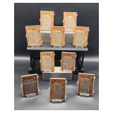(100) Assorted Vintage 1981- 82 Topps Basketball Cards in (10) Plastic Holders