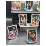 (100) Assorted Vintage 1981- 82 Topps Basketball Cards in (10) Plastic Holders