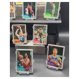(100) Assorted Vintage 1981- 82 Topps Basketball Cards in (10) Plastic Holders