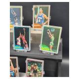 (100) Assorted Vintage 1981- 82 Topps Basketball Cards in (10) Plastic Holders