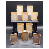 (100) Assorted Vintage 1981- 82 Topps Basketball Cards in (10) Plastic Holders