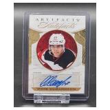 Autographed 2022-23 Upper Deck Hockey Artifacts by "Jegor Sharangovich" Card # AF-JS