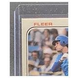 Vintage 1983 Fleer Baseball Chicago Cubs HOF Great "Ryne Sandberg" Rookie Card #507