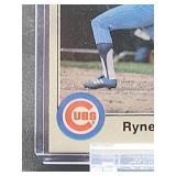 Vintage 1983 Fleer Baseball Chicago Cubs HOF Great "Ryne Sandberg" Rookie Card #507