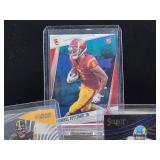 (5) Assorted NFL Football Rookie Player Cards