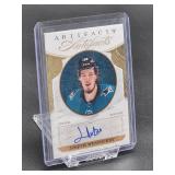 Autographed 2022-23 Upper Deck Hockey Artifacts by "Jasper Weatherby" Card # AF-JW