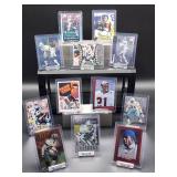 (12) Assorted Vintage Falcons/Cowboys HOF Great "Prime Time Deion Sanders" Football Cards