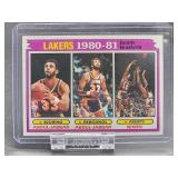 (6) Assorted Vintage 1980 - 81 Topps Basketball Cards