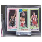 (6) Assorted Vintage 1980 - 81 Topps Basketball Cards