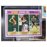 (6) Assorted Vintage 1980 - 81 Topps Basketball Cards