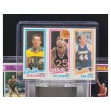 (6) Assorted Vintage 1980 - 81 Topps Basketball Cards