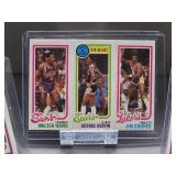 (6) Assorted Vintage 1980 - 81 Topps Basketball Cards
