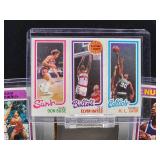 (6) Assorted Vintage 1980 - 81 Topps Basketball Cards