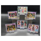 (6) Assorted Vintage 1980 - 81 Topps Basketball Cards