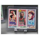 (6) Assorted Vintage 1980 - 81 Topps Basketball Cards