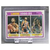 (6) Assorted Vintage 1980 - 81 Topps Basketball Cards