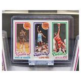 (6) Assorted Vintage 1980 - 81 Topps Basketball Cards