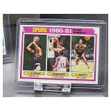 (6) Assorted Vintage 1980 - 81 Topps Basketball Cards